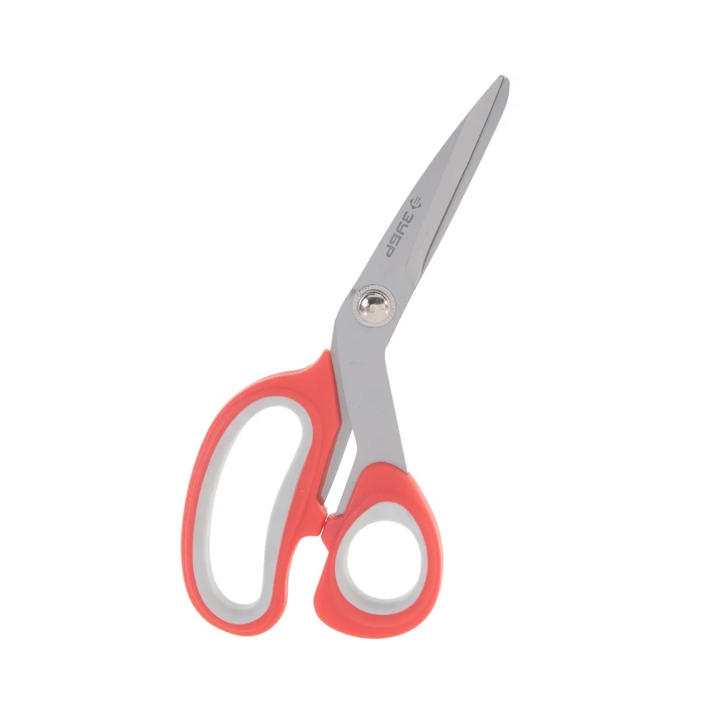 Ножницы хозяйственные Зубр Мастер 40442-19, изогнутые, длина 190 мм