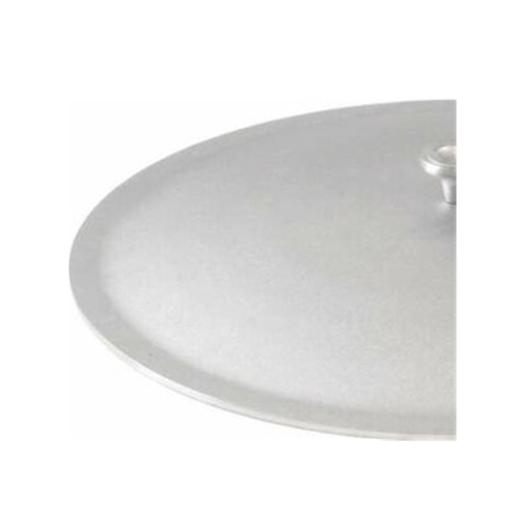 Крышка для котла Kukmara литая, алюминий, серебристая, 450 мм