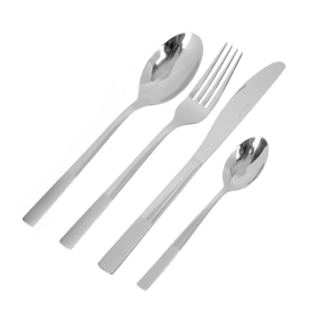 Набор столовых приборов Daniks Alta, нержавеющая сталь, в упаковке 24 предмета