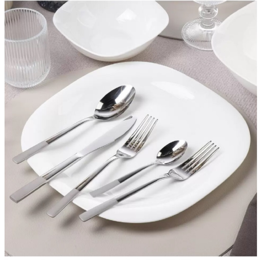 Набор столовых приборов Daniks Alta, нержавеющая сталь, в упаковке 24 предмета