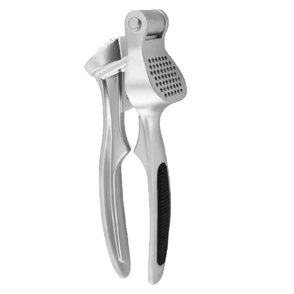 Пресс для чеснока Sunhome, нержавеющая сталь, матовый хром, 190 мм