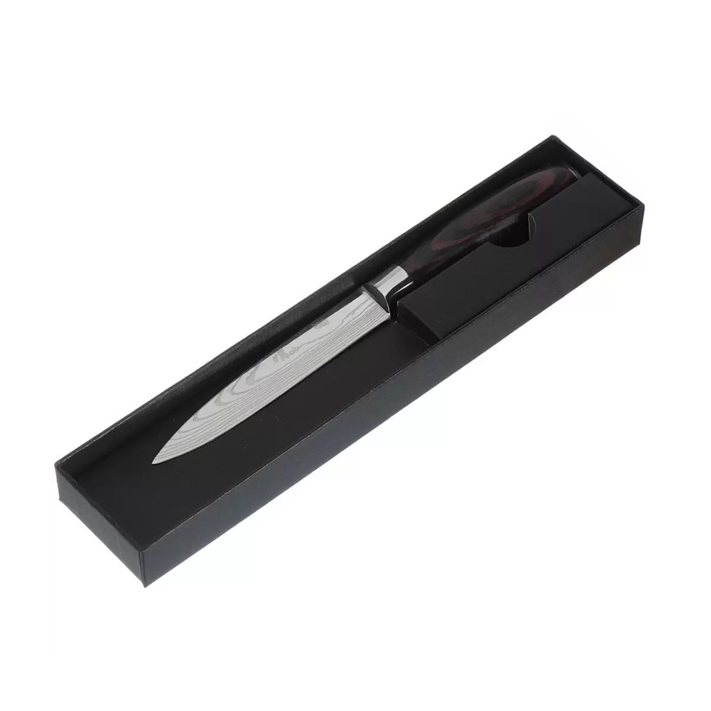 Нож кухонный Daniks Classic G10 Y4-891 универсальный, нержавеющая сталь, 12.7 см