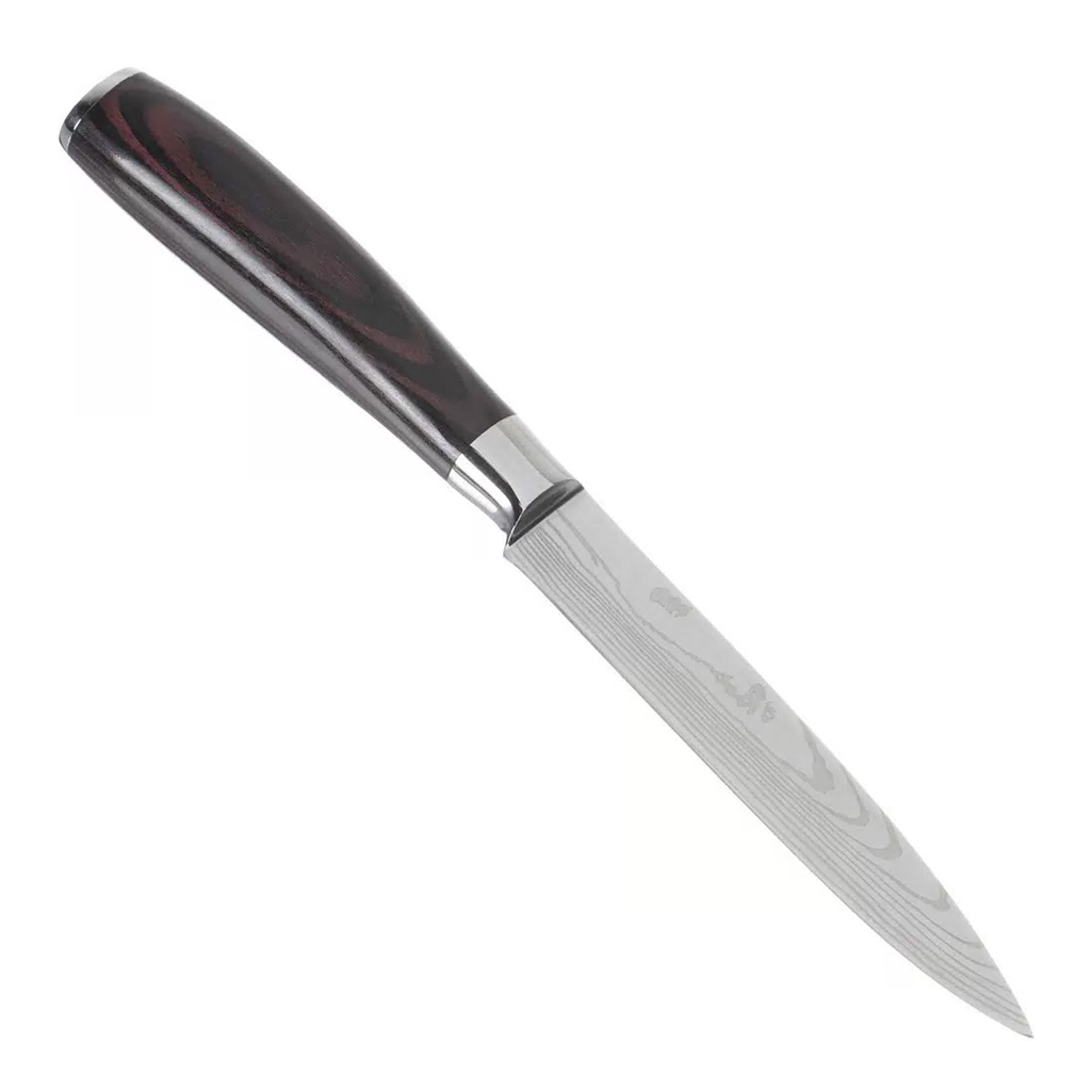 Нож кухонный Daniks Classic G10 Y4-891 универсальный, нержавеющая сталь, 12.7 см