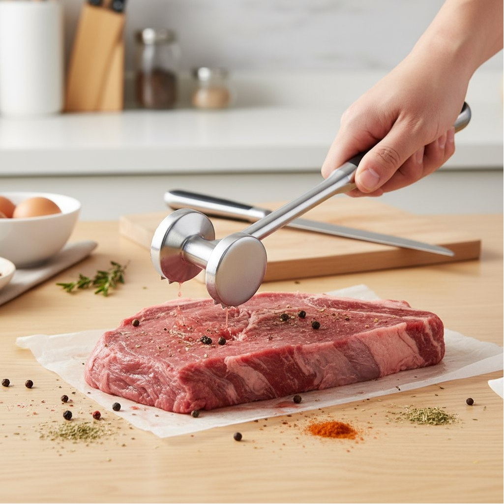 Молоток кухонный Sunhome S422, для отбивания мяса, нескользящее покрытие