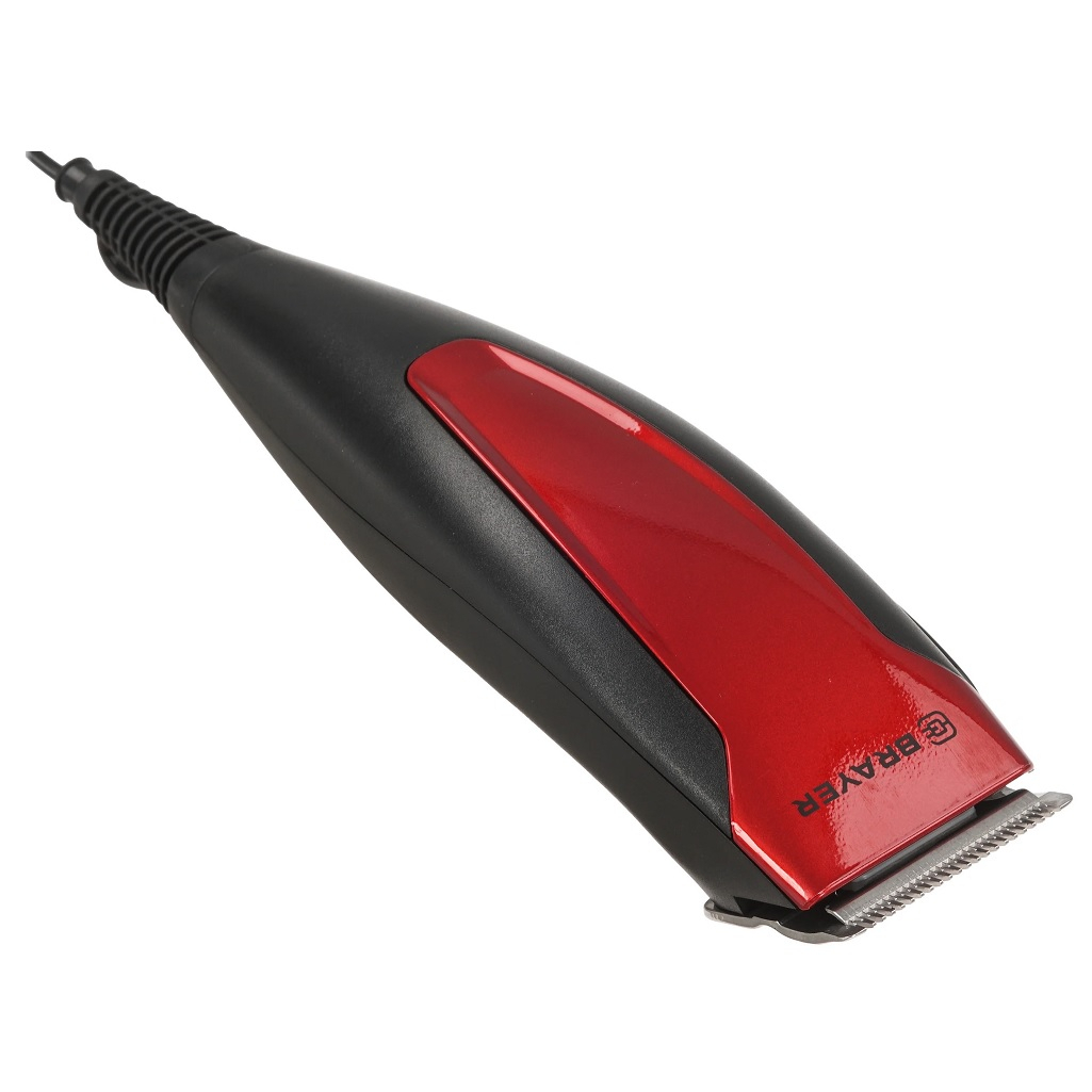 Машинка для стрижки Brayer BR3431, 4 насадки, фиксированные и подвижные лезвия из нержавеющей стали