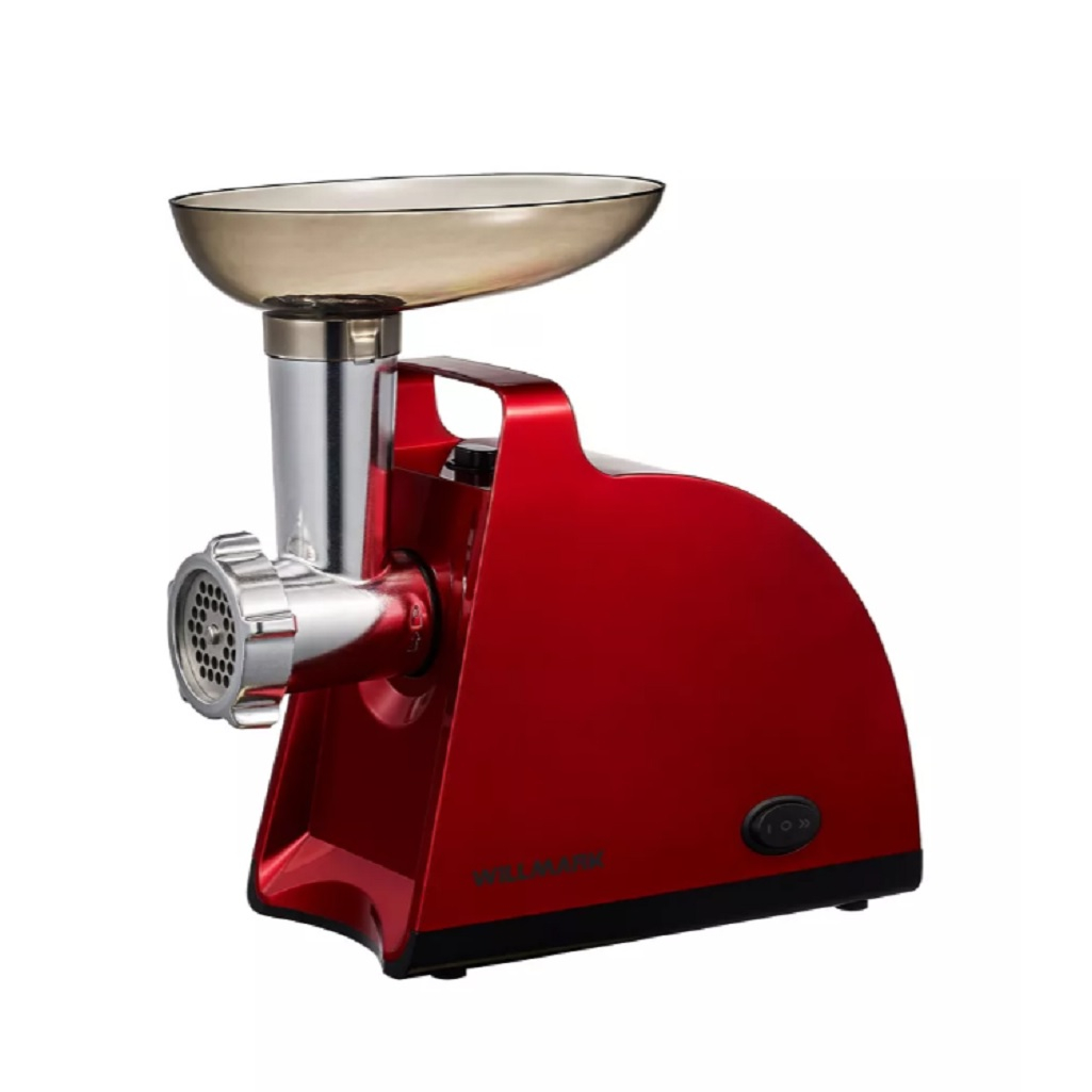 Мясорубка электрическая Willmark WMG-2000R, пластик, 2000 Вт, красный