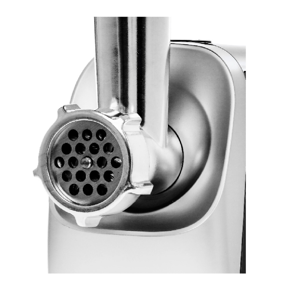 Мясорубка Brayer BR1609, 3 диска, 3 насадки, реверс, 2 кг в мин, 2000 Вт