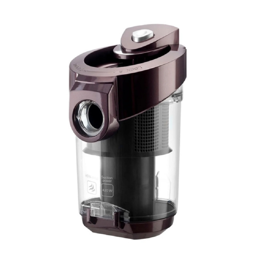 Пылесос циклонного типа Brayer BR4205, сиреневый, 4 л, всасывание 420 Вт, общая мощность 2200 Вт