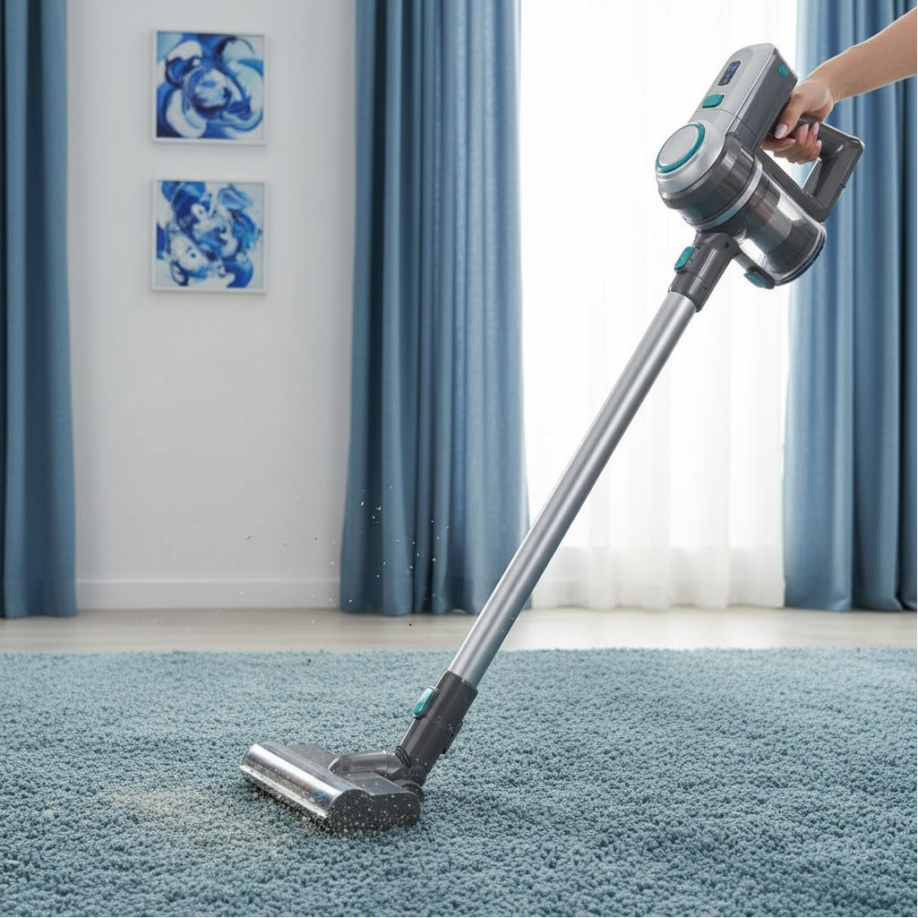 Пылесос вертикальный Brayer 4266BR, аккумуляторный, объем бака 1 л, 120 Вт