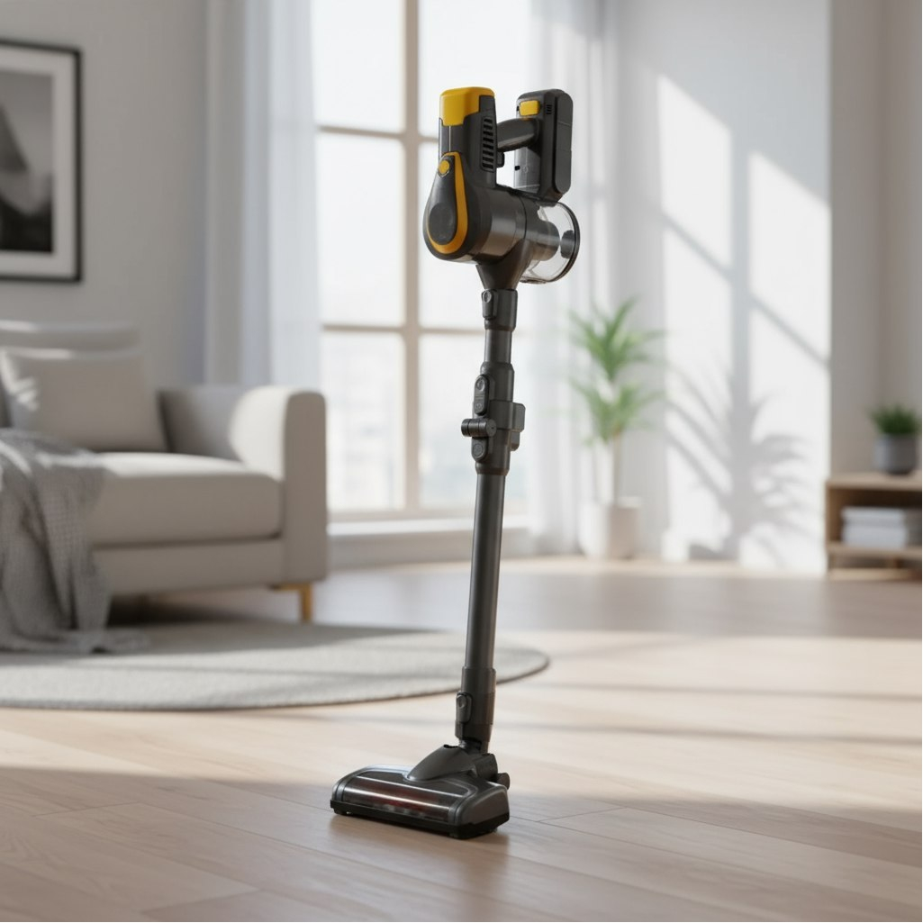 Пылесос вертикальный Brayer BR4273, аккумуляторный, 3 режима, 350 Вт