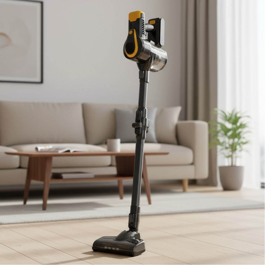 Пылесос вертикальный Brayer BR4273, аккумуляторный, 3 режима, 350 Вт