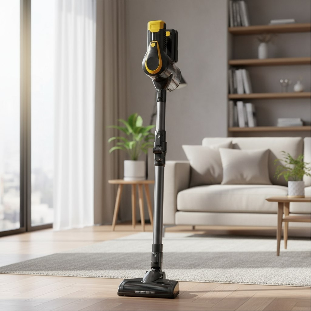 Пылесос вертикальный Brayer BR4273, аккумуляторный, 3 режима, 350 Вт