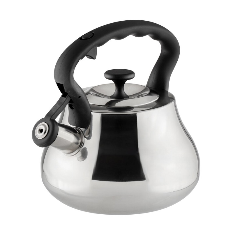 Чайник Daniks GS-04052A нержавеющая сталь со свистком 2,8 л