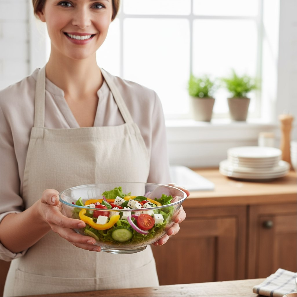 Салатник Pasabahce Asia 530106 SL/St, для сервировки стола, стеклянный, 179 мм