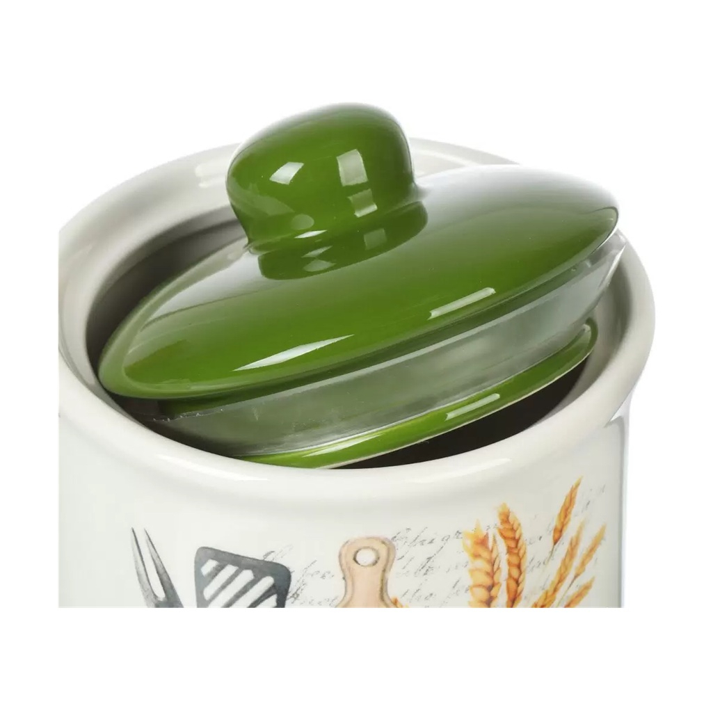 Банка для сыпучих продуктов Daniks Comely с крышкой, доломит, 700 мл