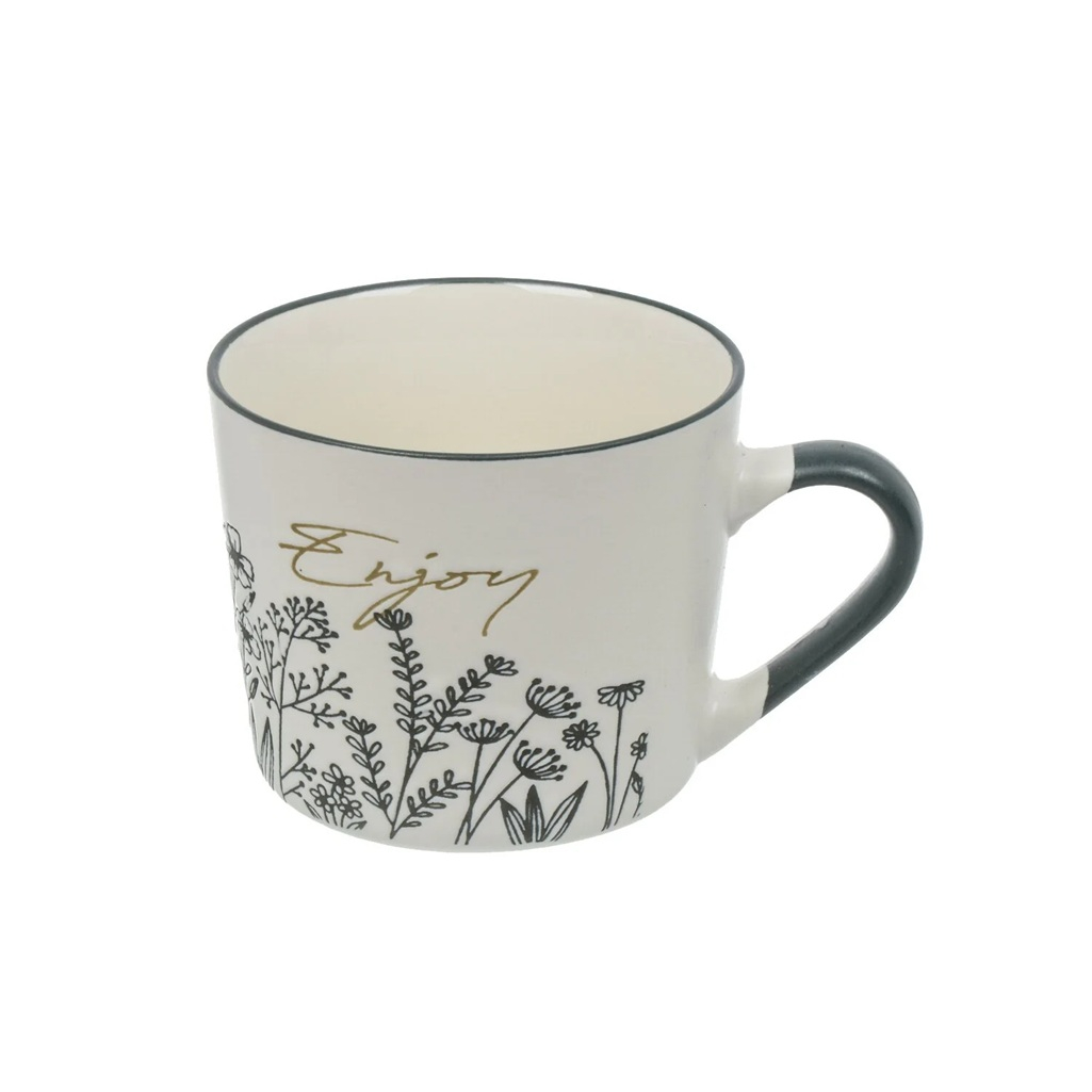 Кружка Daniks Милли BR404/4452-1 керамика 440 мл, различные цвета