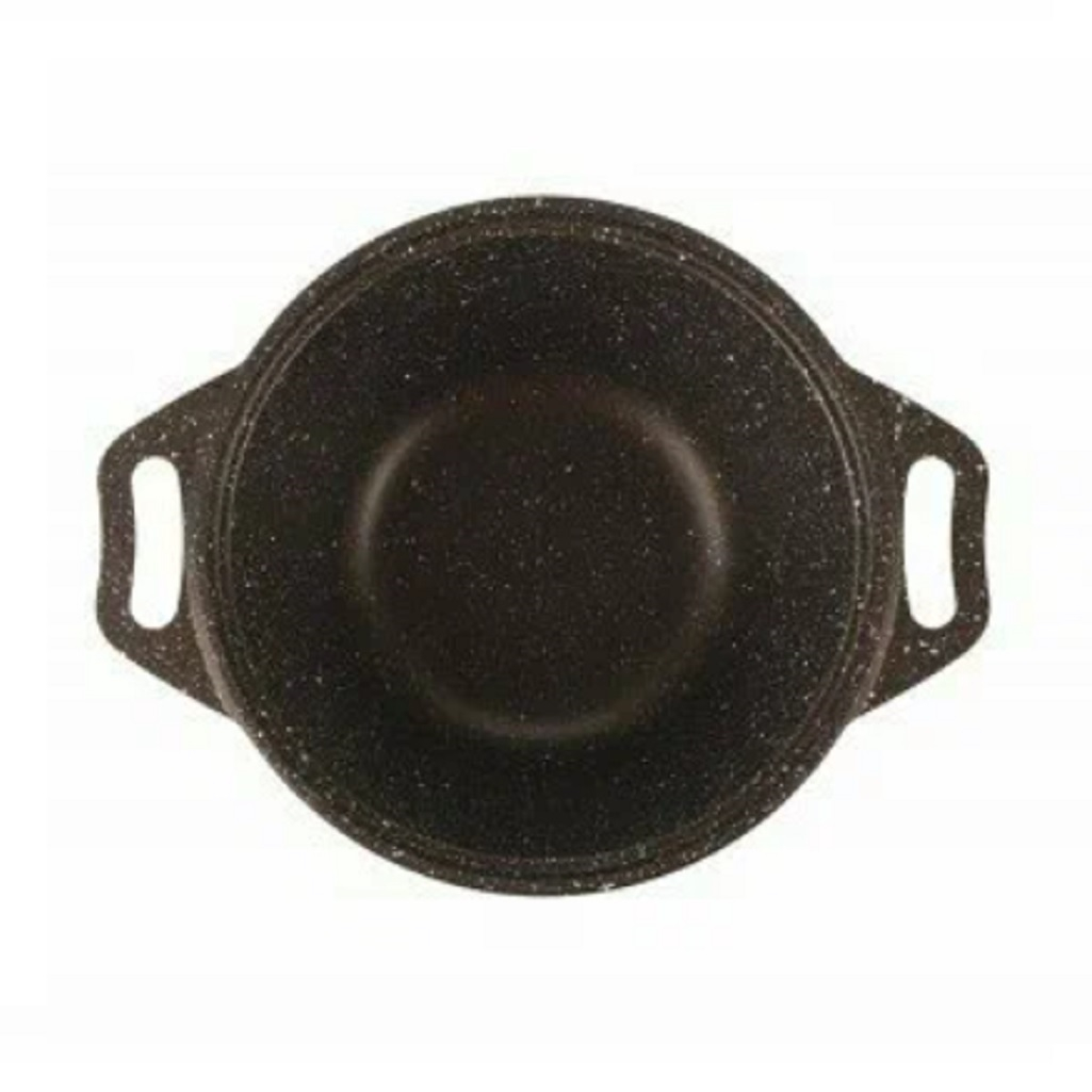 Кастрюля Kukmara кмк12а со стеклянной крышкой 1 л, кофейный мрамор