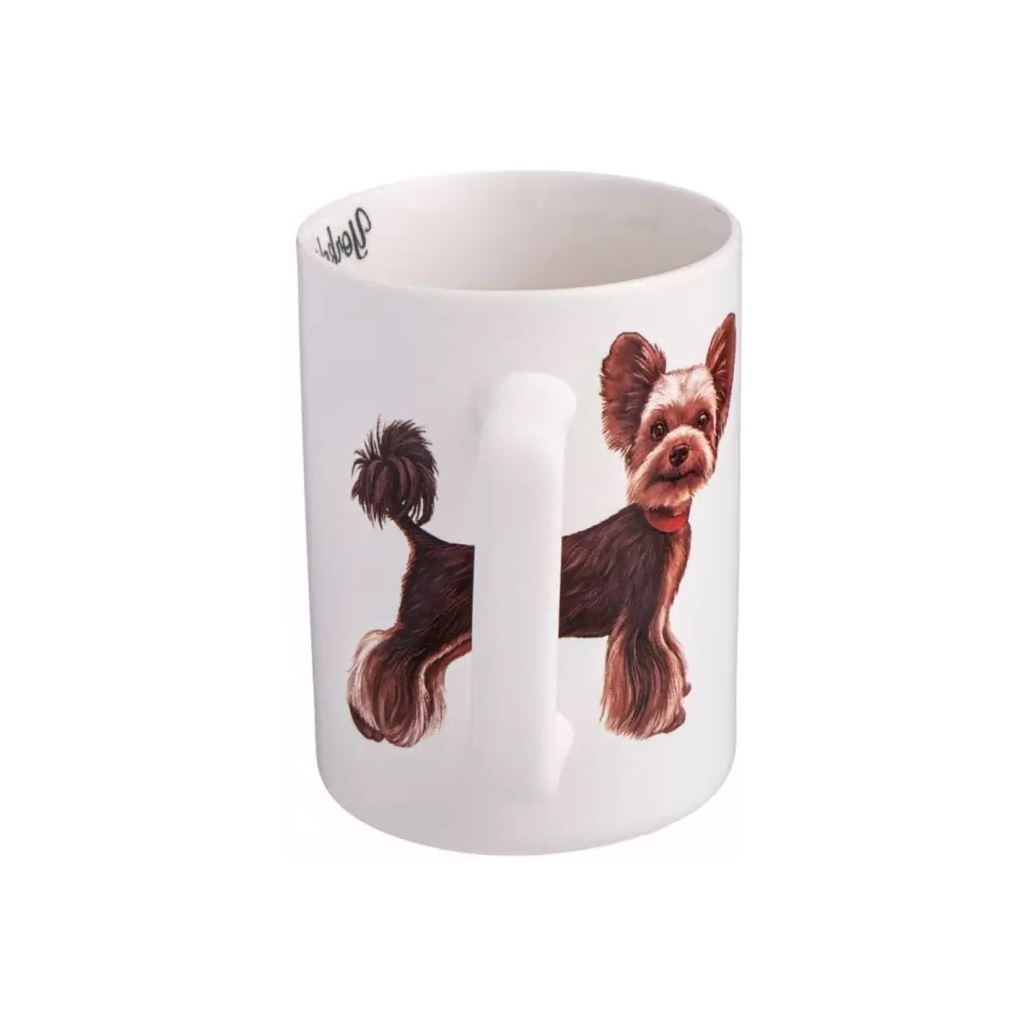 Кружка Lefard Yorkshire Terrier, 400 мл, фарфор, белый, 80х70х108 мм, 260-936
