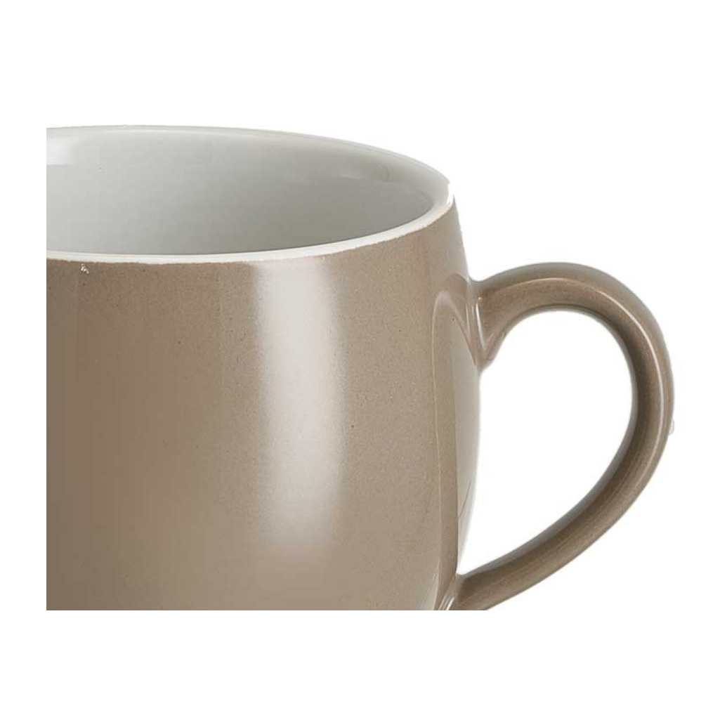 Кружка Rosario, объем 350 мл, керамика, цвет серый, Ф19-135L1