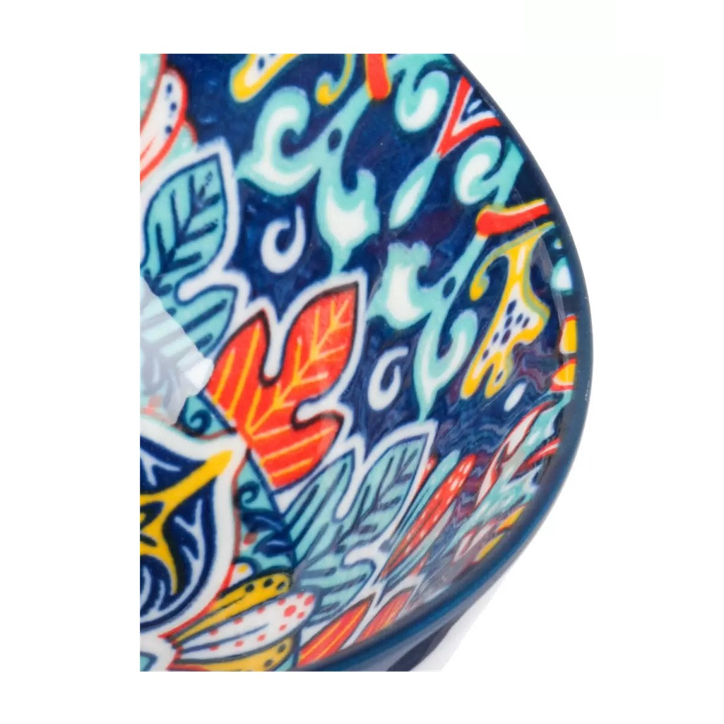 Салатник Самарканд Y4-9759, керамика, синий, 6.5х12.5 см, 0.37 л