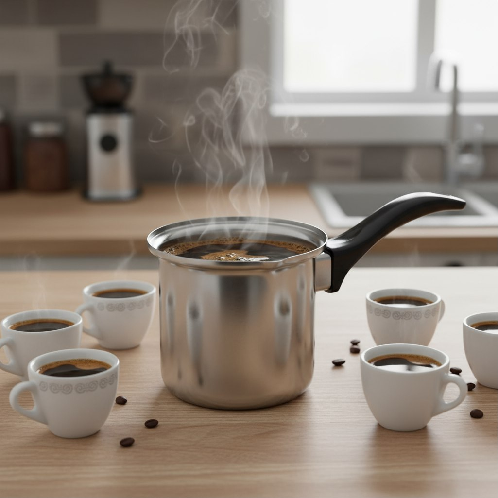 Турка 500 мл нержавеющая сталь DARIIS 39484