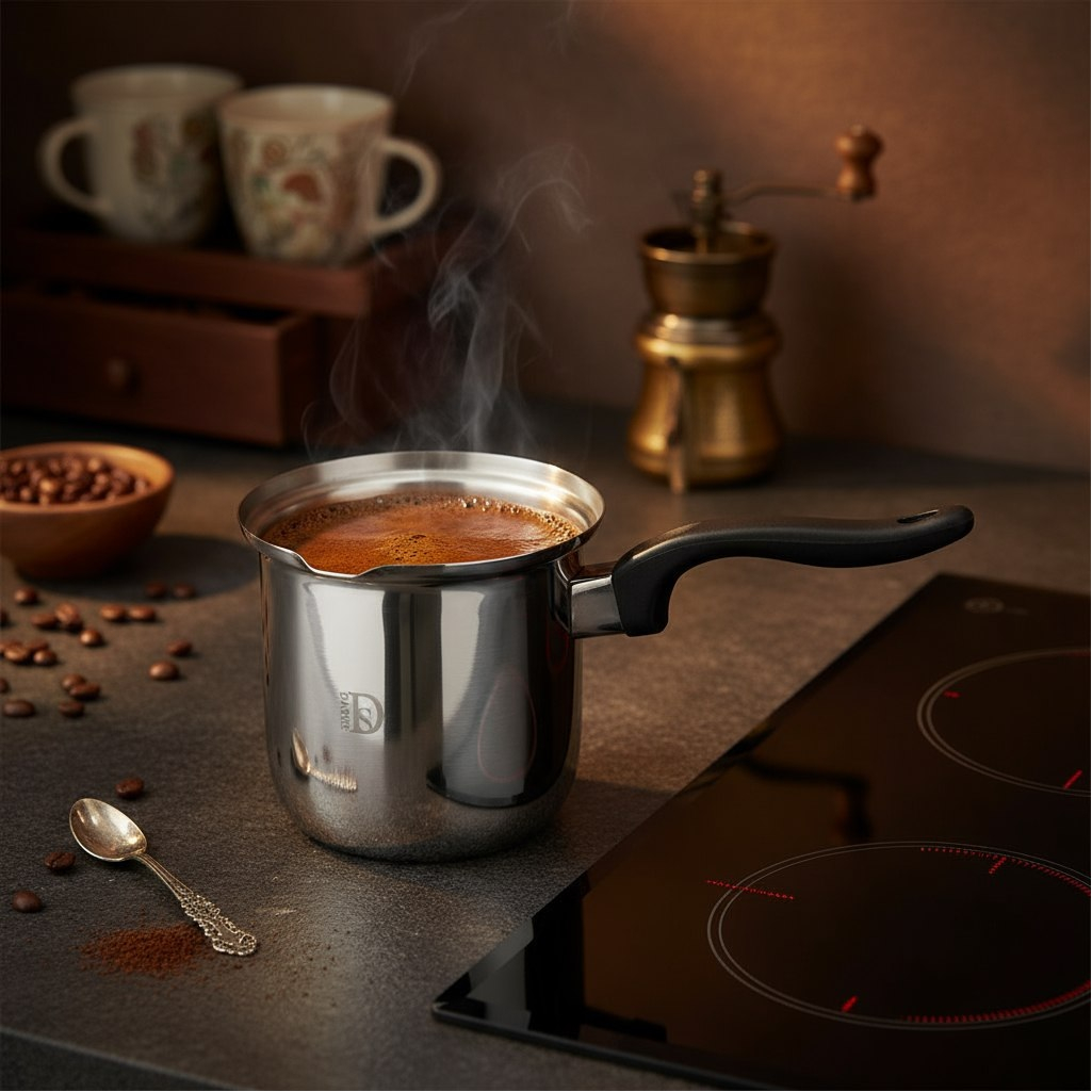 Турка 700 мл нержавеющая сталь DARIIS