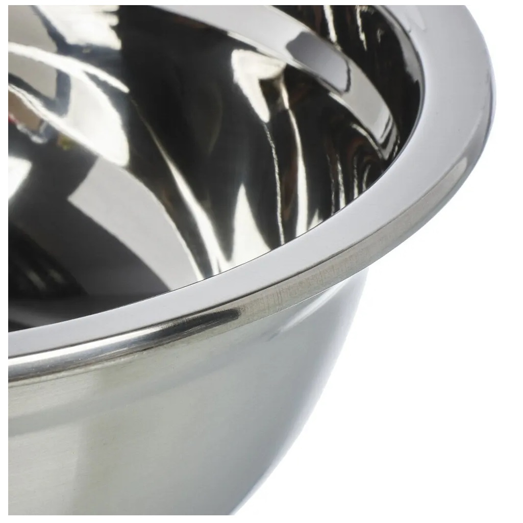 Миска глубокая ST-2160А, нержавеющая сталь, диаметр 380 мм, для пищевых продуктов