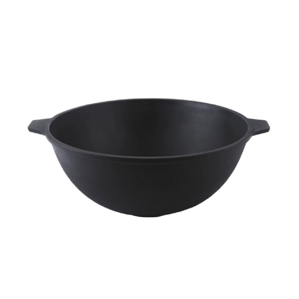 Казан Boniron Manoli К10-01, чугунный, без крышки, черный, 10 л