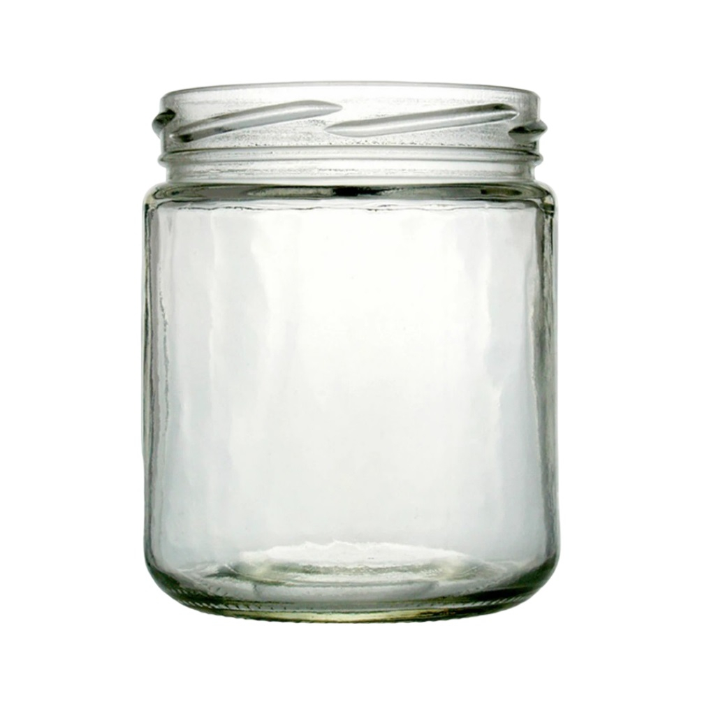 Банка стеклянная ДагестанОгни Твист ТО-82, объем 0.45 л, для хранения сыпучих продуктов и консервирования