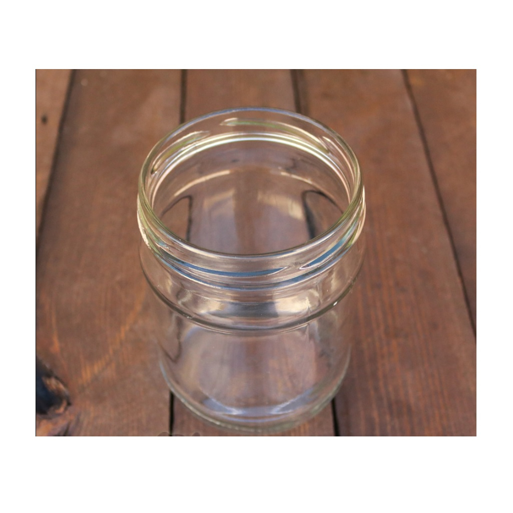 Банка стеклянная ДагестанОгни Твист ТО-82, объем 0.45 л, для хранения сыпучих продуктов и консервирования