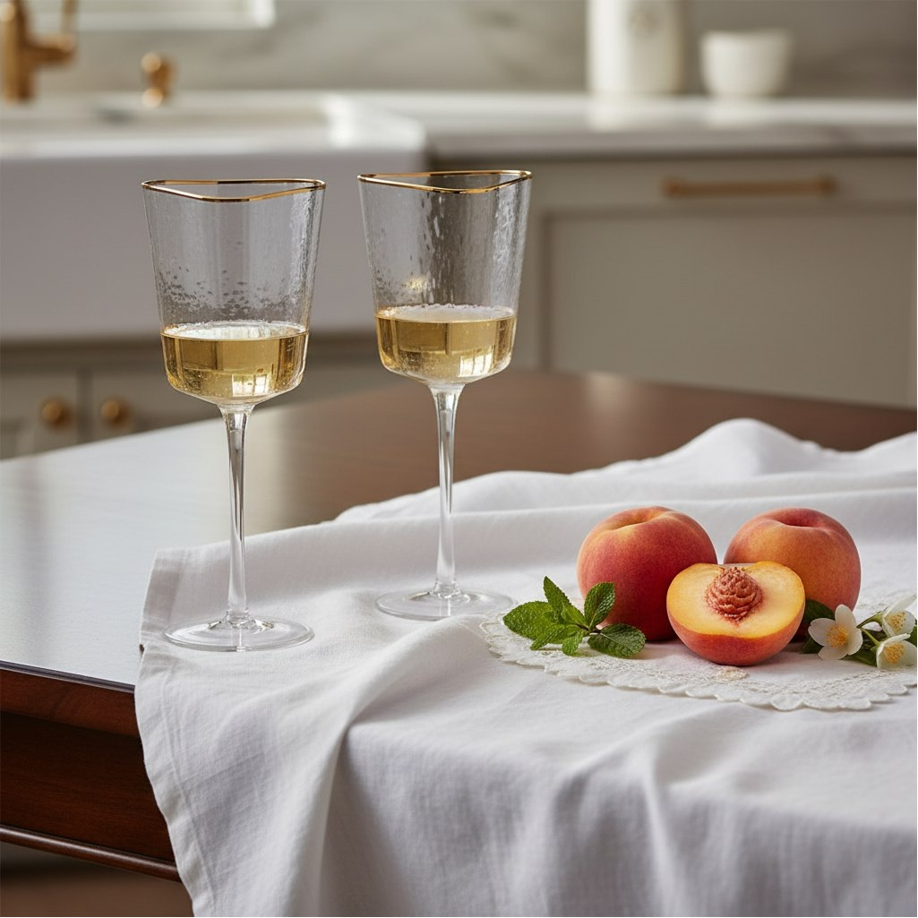 Набор бокалов Daniks Трио стекло, 300 мл, в упаковке 2 штуки