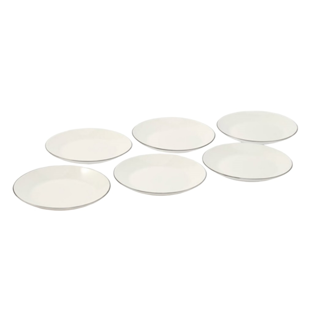 Тарелка Olaff Аврора 239-62002, обеденная, 180 мм, стеклокерамика, цвет белый