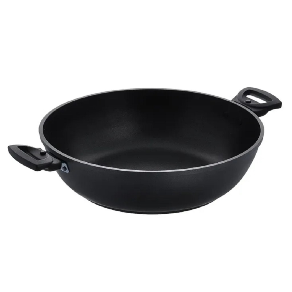 Сотейник Kukmara с308а, с крышкой, с антипригарным покрытием, 30 см