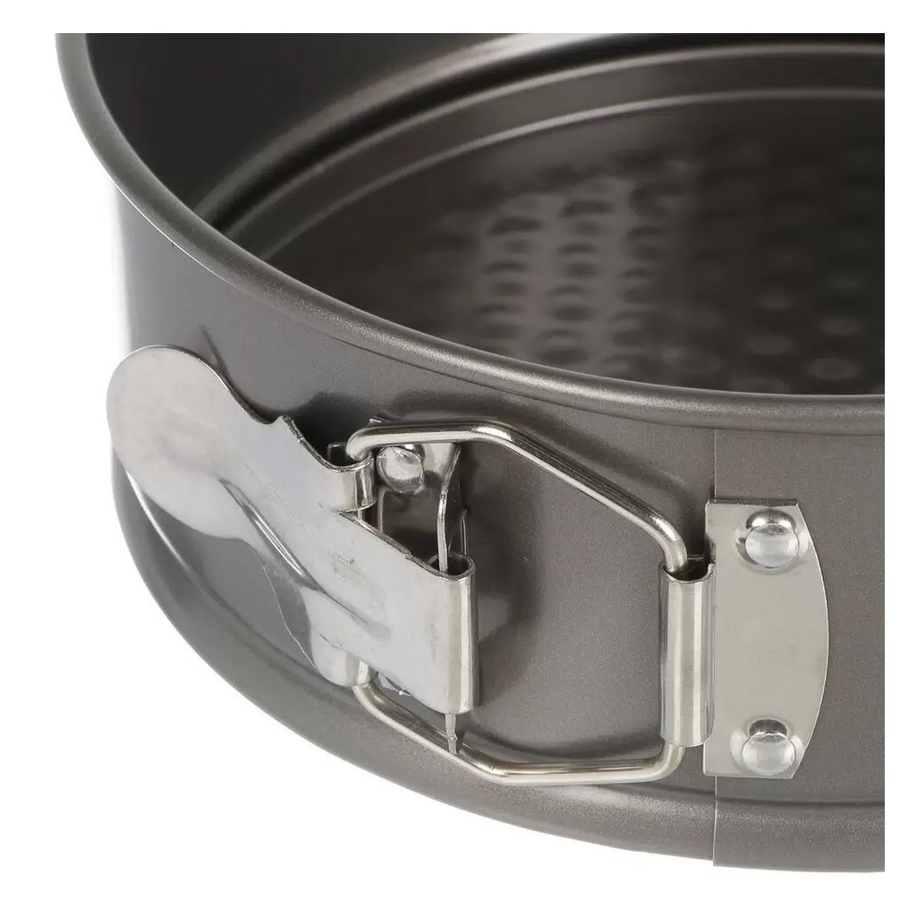 Набор форм для запекания Daniks 501561, сталь, антипригарное покрытие, в комплекте 3 формы, цвет серый