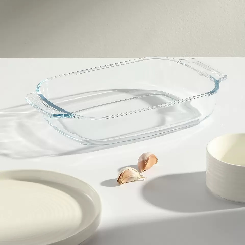 Форма для запекания Daniks HSAP15LN, прямоугольная, жаропрочное стекло, 52х178х290 мм, 1.5 л