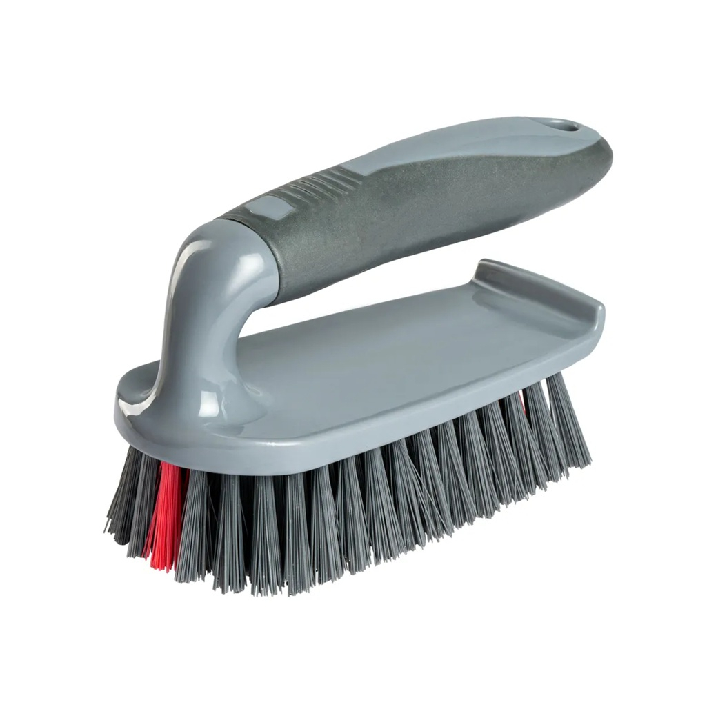 Щетка универсальная Master House Вжик-2 Утюжок, серый с красным, 7х10х15 см