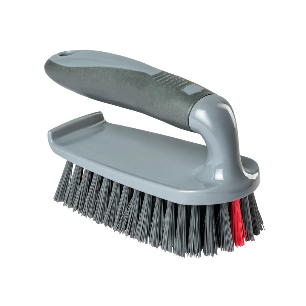 Щетка универсальная Master House Вжик-2 Утюжок, серый с красным, 7х10х15 см