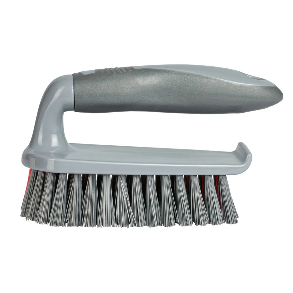 Щетка универсальная Master House Вжик-2 Утюжок, серый с красным, 7х10х15 см