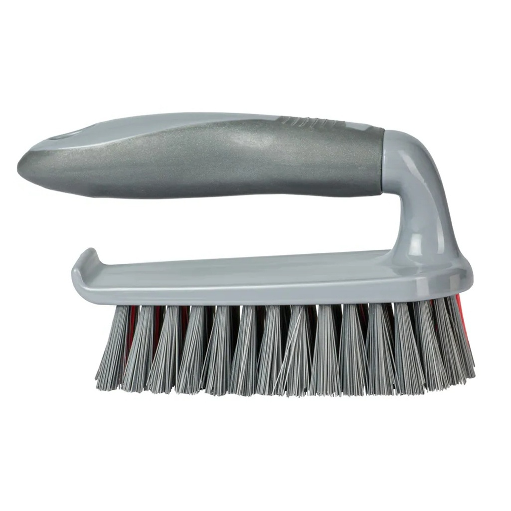 Щетка универсальная Master House Вжик-2 Утюжок, серый с красным, 7х10х15 см