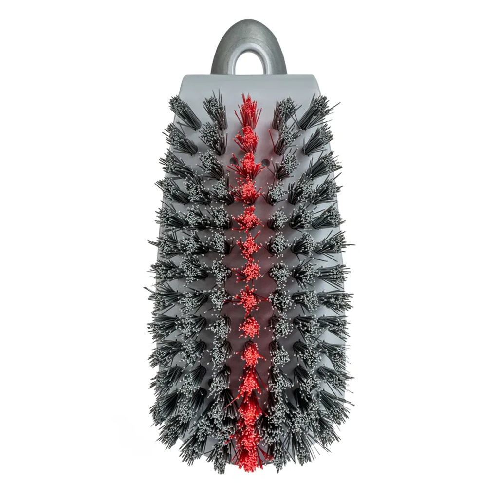 Щетка универсальная Master House Вжик-2 Утюжок, серый с красным, 7х10х15 см