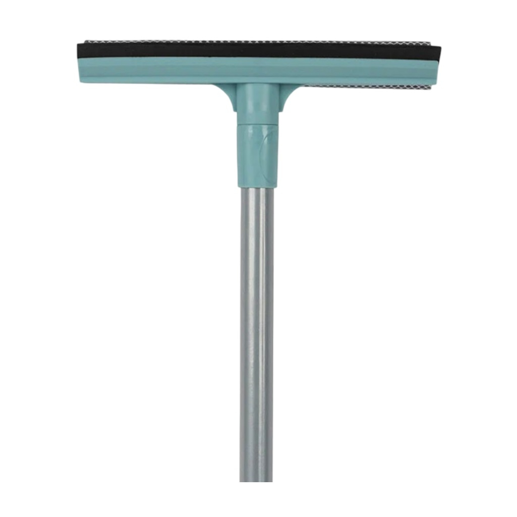 Щетка для мытья окон Рыжий Кот 108774, телескопическая, водосгон 250 мм, длина 550-800 мм