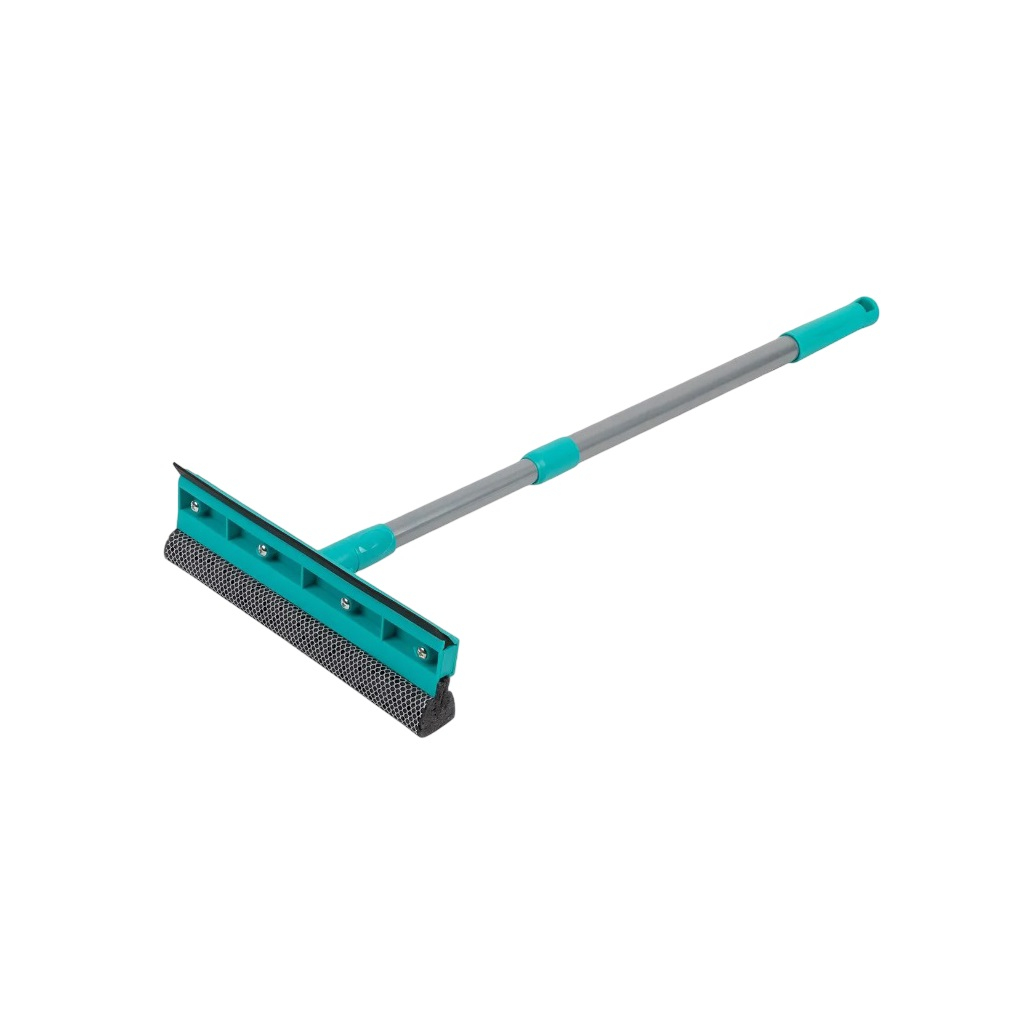 Щетка для мытья окон Рыжий Кот 108774, телескопическая, водосгон 250 мм, длина 550-800 мм