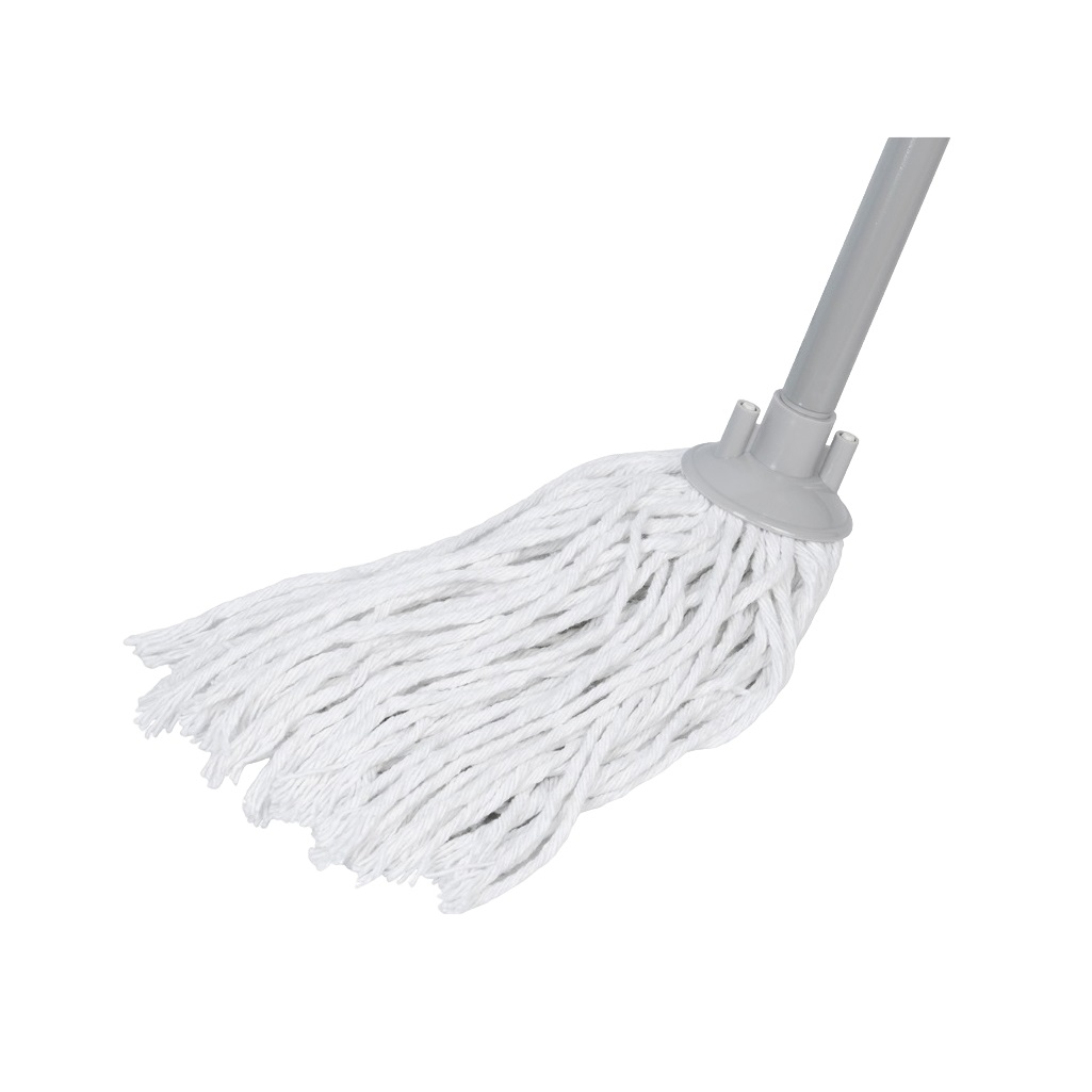 Швабра для пола Master House Флавио 75529, насадка веревочная, хлопок и полиэстер, 25 см, ручка 120 см