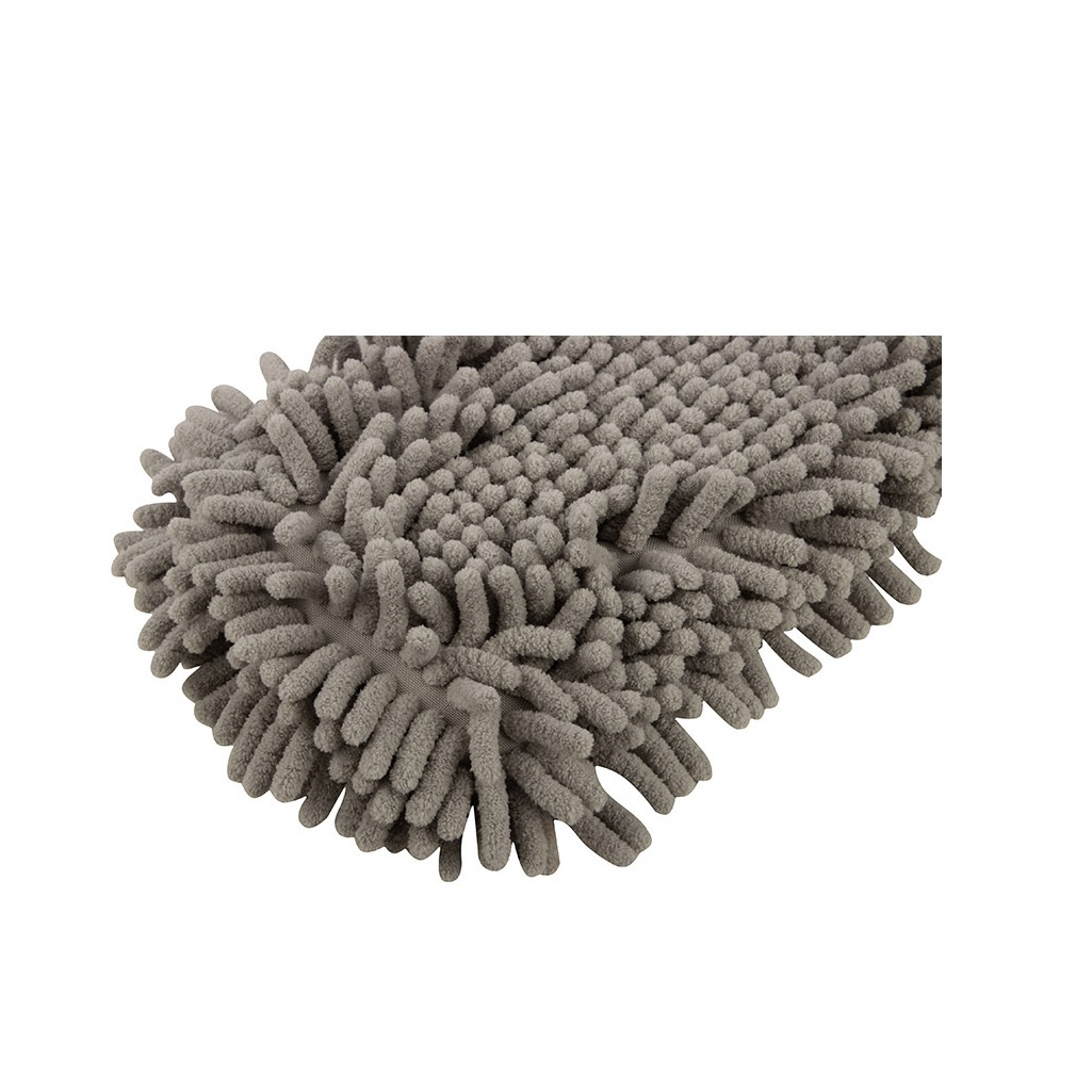 Насадка для швабры Leonord Mop Blesk 310532, микрофибра, 170х460 мм, карманы, серый