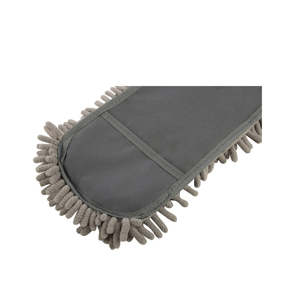 Насадка для швабры Leonord Mop Blesk 310532, микрофибра, 170х460 мм, карманы, серый