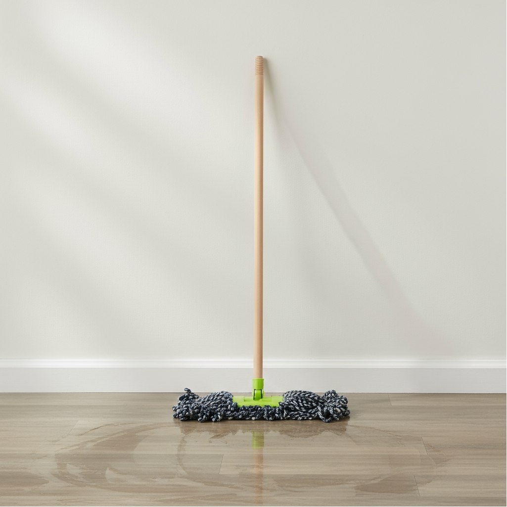 Черенок для швабры с резьбой, диаметр 25 мм, длина 120 см, дерево