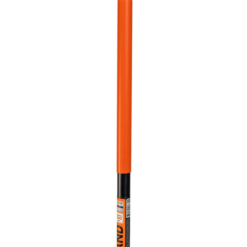 Метла веерная Finland 2628, плоская полипропиленовая щетина, алюминиевый черенок, 160х380х1450 мм