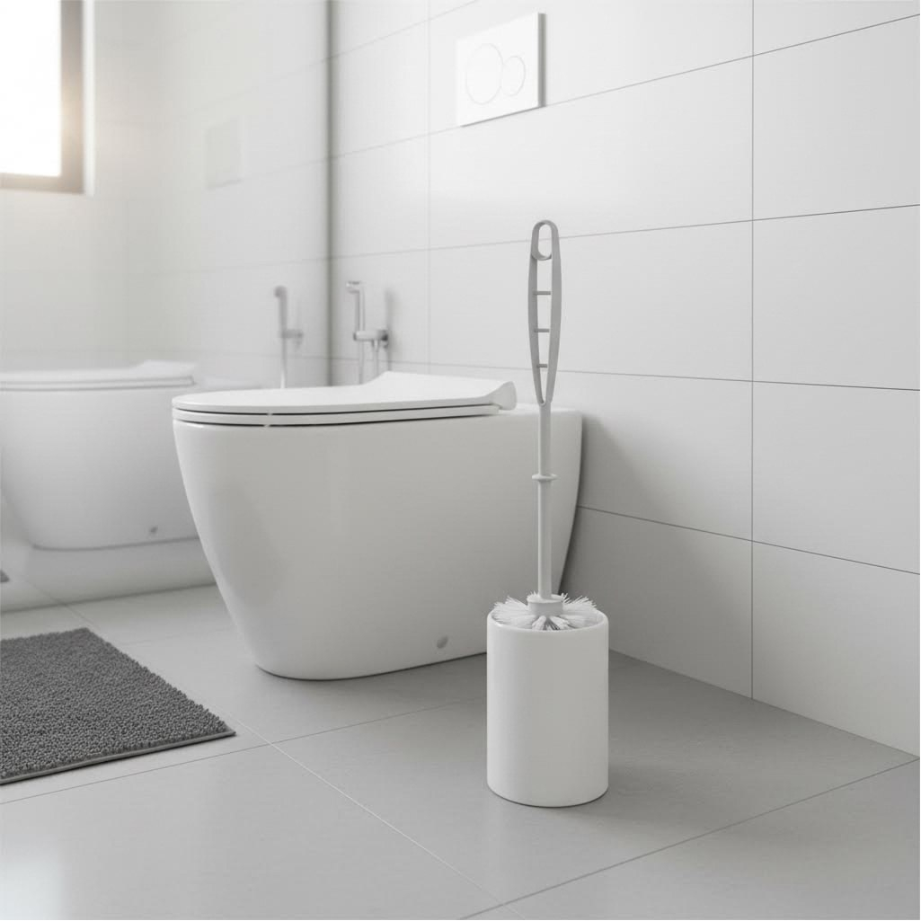 Ерш для туалета ЭльфПласт Стандарт 354, для туалета, эргономичная ручка, плотные щетинки