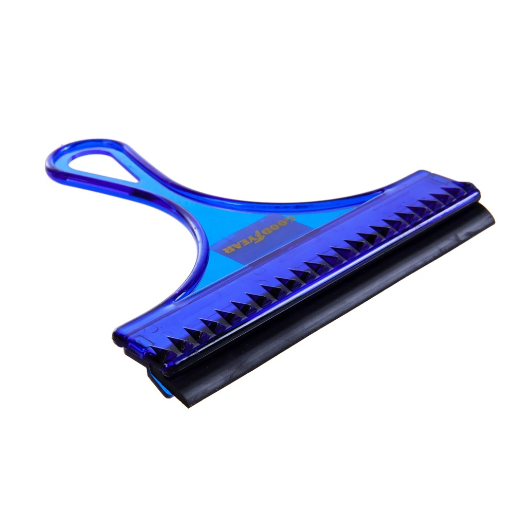 Водосгон с резиновым лезвием Goodyear WC-01, пластик, 16х17 см