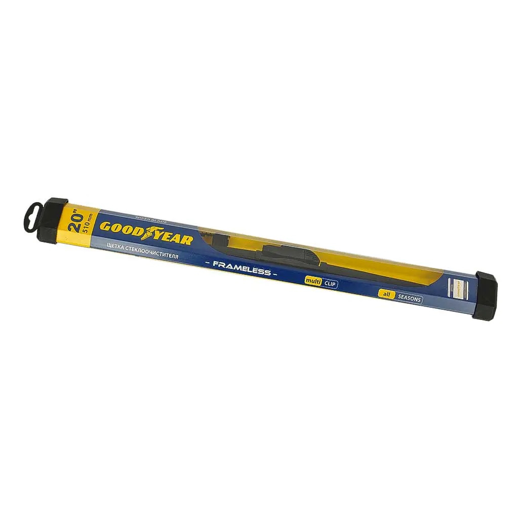 Щетка стеклоочистителя Goodyear Frameless GY000420, бескаркасная, всесезонная, 20